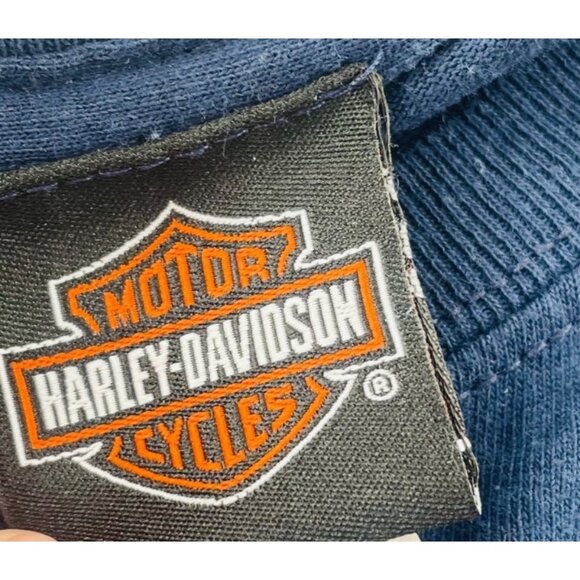 Harley-Davidson Blue T-Shirt Since 1903 Superior  Motorcycles Concord NC Size M - Picture 3 of 5